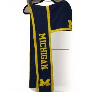 Michigan‎ Wolverines Logo Combo Forever Collectable Scarf NCAA Neck Wrap Hat
